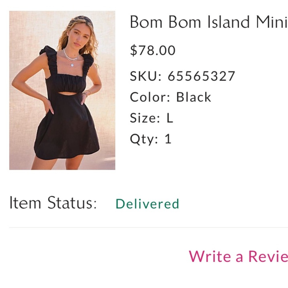 Free People Bom Bom Island Mini